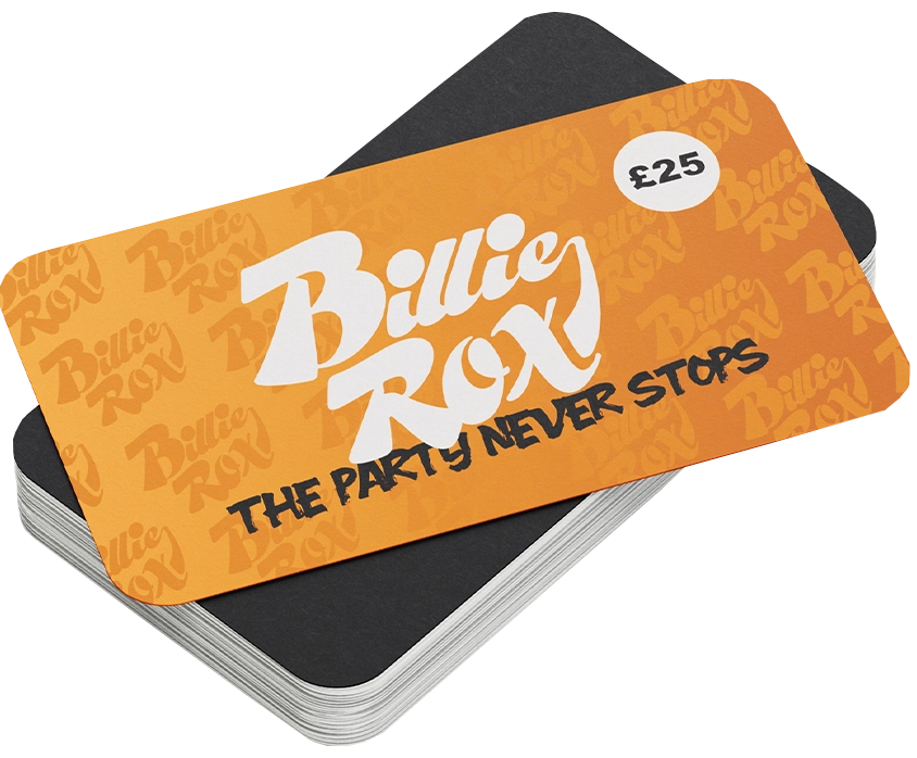 Billie Rox, Gift Cards